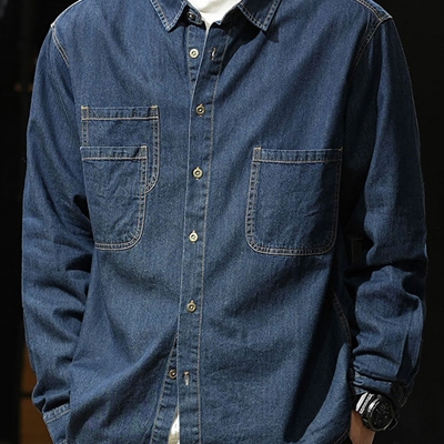 市场上装-衬衫-休闲衬衫