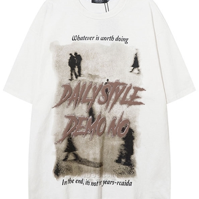 市场上装-T恤-电商T恤