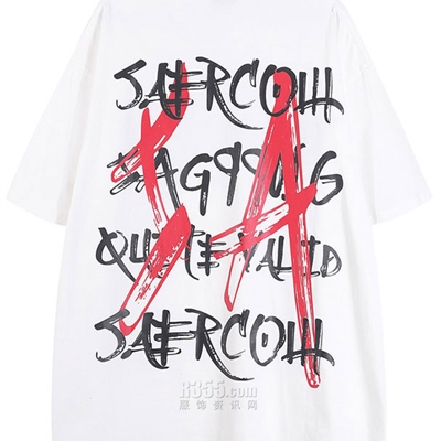 市场上装-T恤-电商T恤