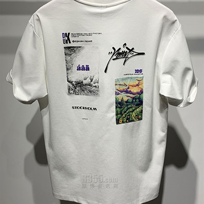 市场上装-T恤-休闲T恤