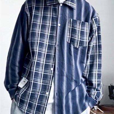 市场上装-衬衫-休闲衬衫