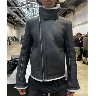 2024秋冬_Rick Owens_皮衣_欧洲大牌资料服装