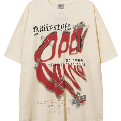 市场上装-T恤-电商T恤