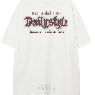 市场上装-T恤-电商T恤