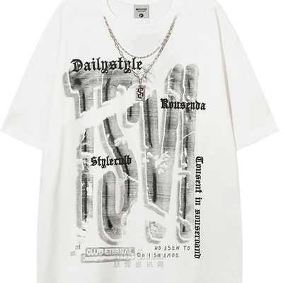 市场上装-T恤-电商T恤