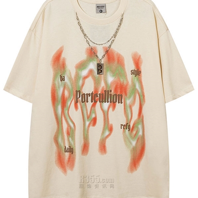 市场上装-T恤-电商T恤