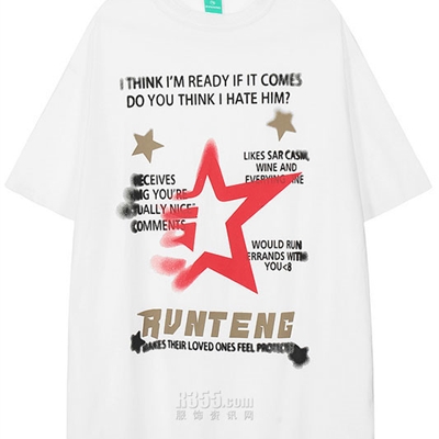 市场上装-T恤-电商T恤