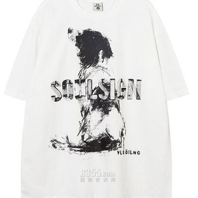 市场上装-T恤-电商T恤