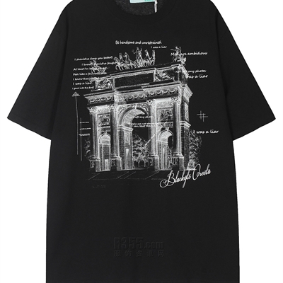 市场上装-T恤-电商T恤