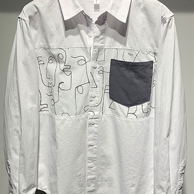 市场上装-衬衫-休闲衬衫