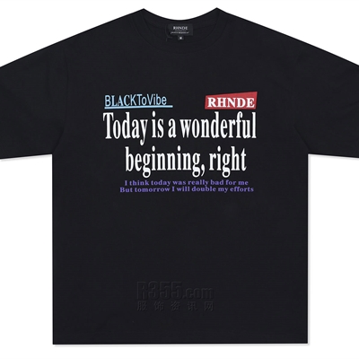 市场上装-T恤-电商T恤