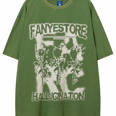 市场上装-T恤-电商T恤