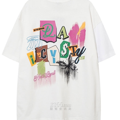 市场上装-T恤-电商T恤