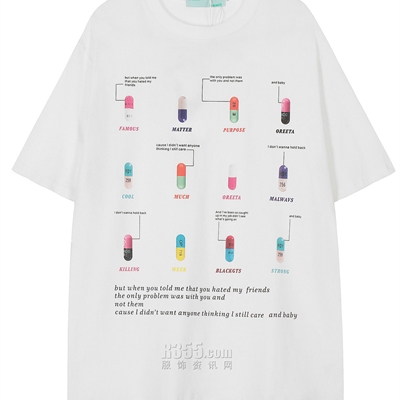 市场上装-T恤-电商T恤