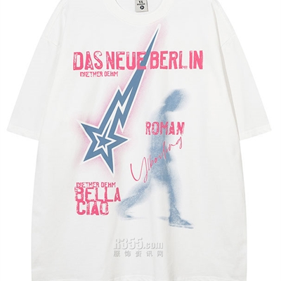 市场上装-T恤-电商T恤