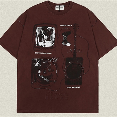 市场上装-T恤-电商T恤