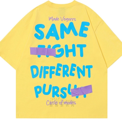 市场上装-T恤-电商T恤