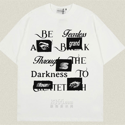 市场上装-T恤-电商T恤