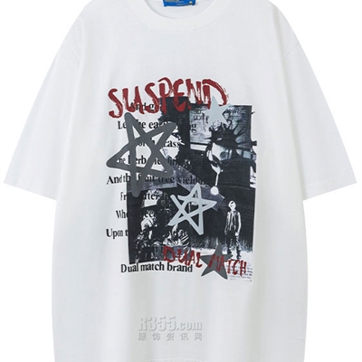 市场上装-T恤-电商T恤