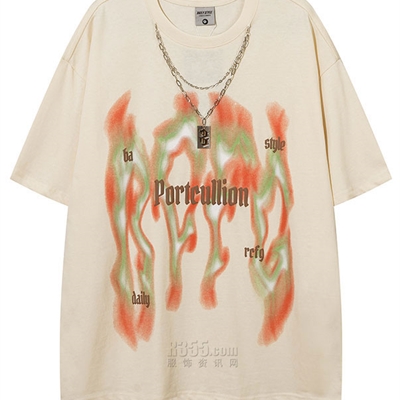 市场上装-T恤-电商T恤