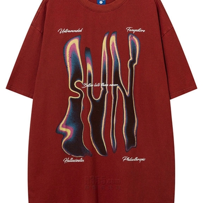 市场上装-T恤-电商T恤