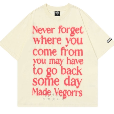 市场上装-T恤-电商T恤