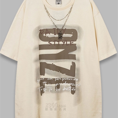 市场上装-T恤-电商T恤