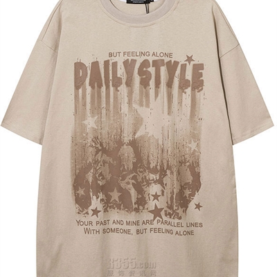 市场上装-T恤-电商T恤