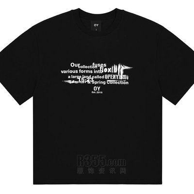设计师品牌-短袖-微潮T恤