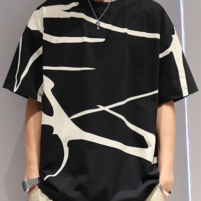 市场上装-T恤-微潮T恤