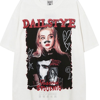 市场上装-T恤-电商T恤