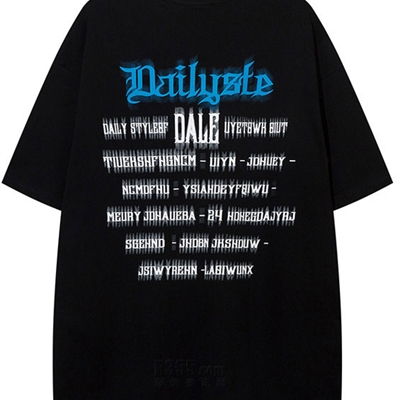 市场上装-T恤-电商T恤