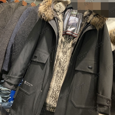 市场上装-棉衣/羽绒服-商务棉服【实拍】