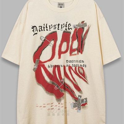 市场上装-T恤-电商T恤