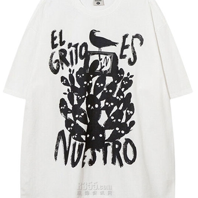 市场上装-T恤-电商T恤