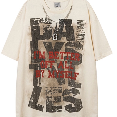 市场上装-T恤-电商T恤