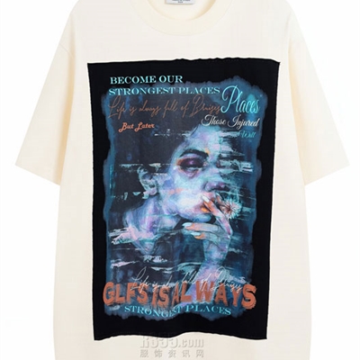 市场上装-T恤-电商T恤