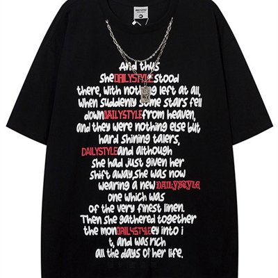 市场上装-T恤-电商T恤