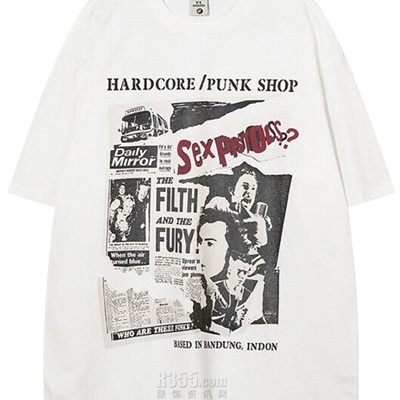 市场上装-T恤-电商T恤