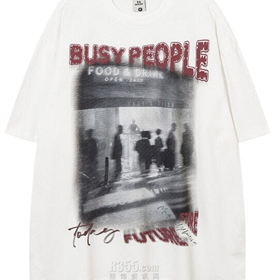 市场上装-T恤-电商T恤