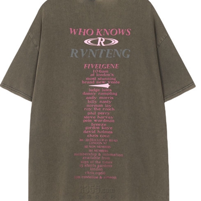 市场上装-T恤-电商T恤