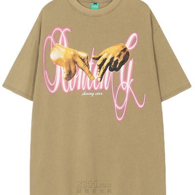 市场上装-T恤-电商T恤