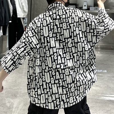 市场上装-衬衫-休闲衬衫