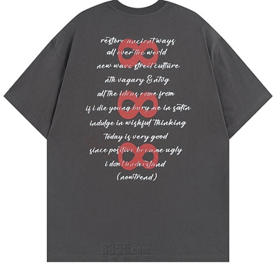 市场上装-T恤-电商T恤