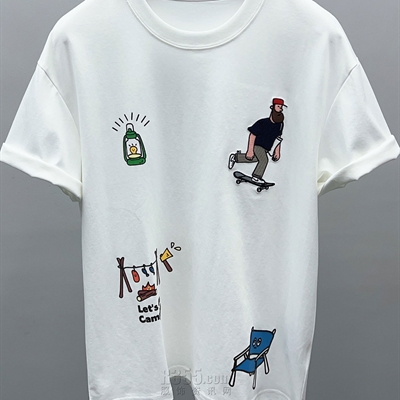 市场上装-T恤-休闲T恤