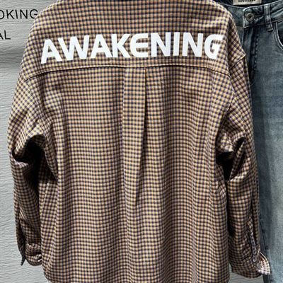 市场上装-衬衫-休闲衬衫