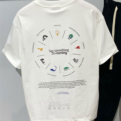 市场上装-T恤-休闲T恤