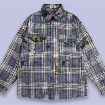 市场上装-衬衫-电商衬衫