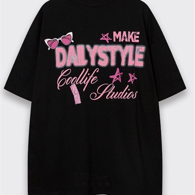 市场上装-T恤-电商T恤