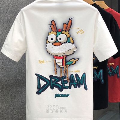 市场上装-T恤-休闲T恤